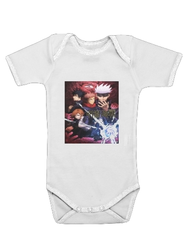  Jujutsu Kaisen voor Baby short sleeve onesies