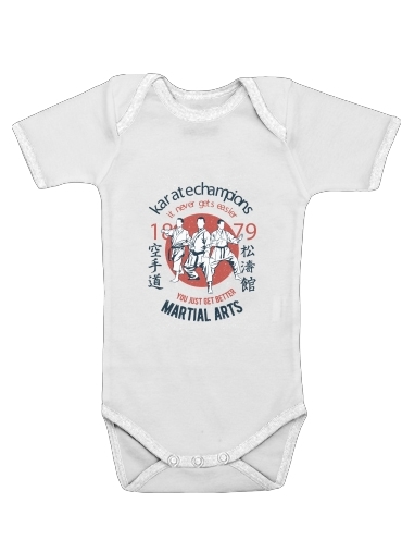  Karate Champions Martial Arts voor Baby short sleeve onesies