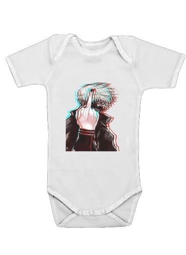  Ken Kaneki Hello Fuck voor Baby short sleeve onesies