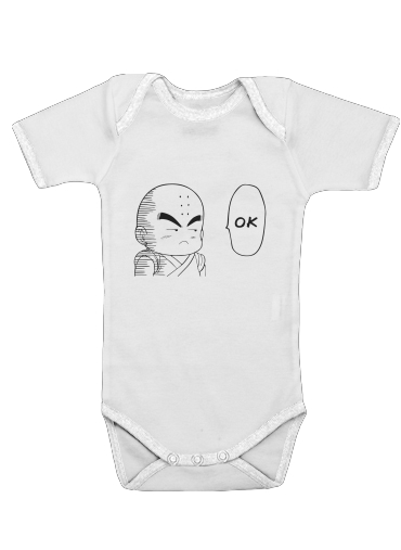  Krilin Ok voor Baby short sleeve onesies