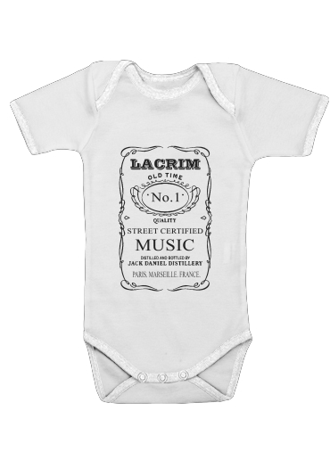  Lacrim Jack Daniels Wisky voor Baby short sleeve onesies