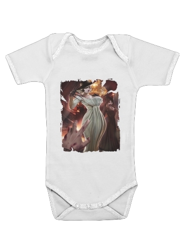  Lady Alcina Dimitrescu voor Baby short sleeve onesies