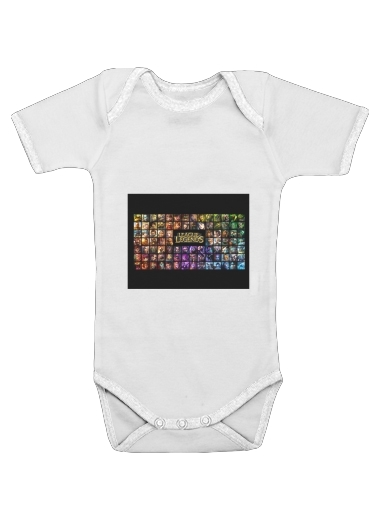  League Of Legends LOL - FANART voor Baby short sleeve onesies