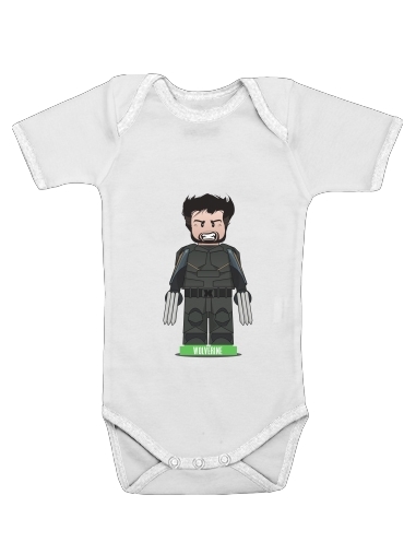  Lego: X-Men feat Wolverine voor Baby short sleeve onesies