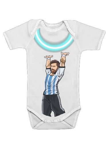  Leo Powerful voor Baby short sleeve onesies