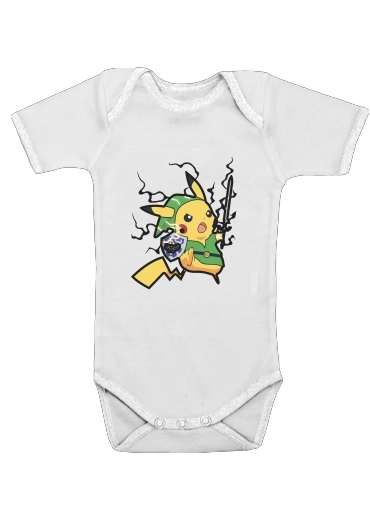  Linkachu voor Baby short sleeve onesies