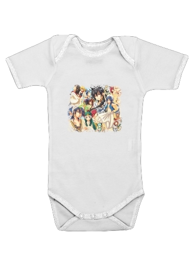  Magi Fan Art voor Baby short sleeve onesies