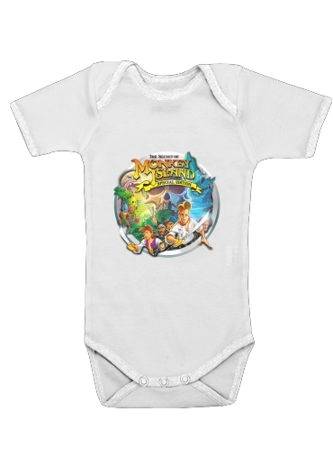  Monkey Island voor Baby short sleeve onesies