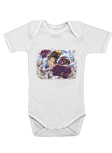  Monkey Luffy Gear 4 voor Baby short sleeve onesies