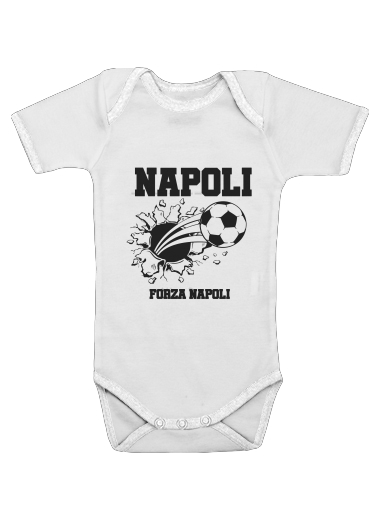  Napoli Football Home voor Baby short sleeve onesies