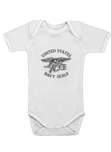  Navy Seal No easy day voor Baby short sleeve onesies