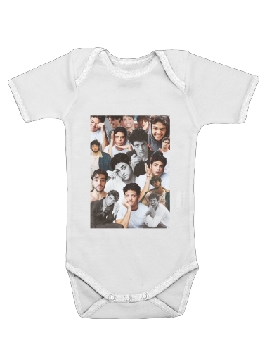  Noah centineo collage voor Baby short sleeve onesies