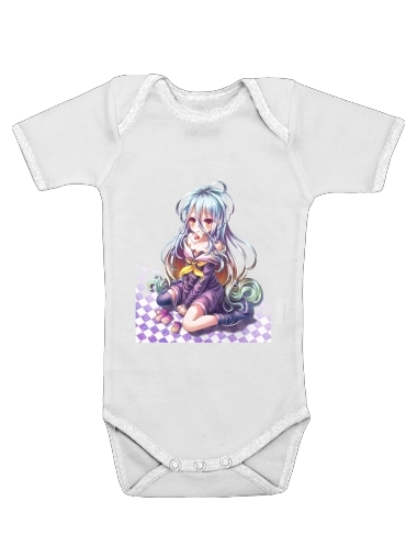  Nogame No life Shiro Card voor Baby short sleeve onesies