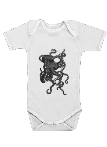  Octopus voor Baby short sleeve onesies