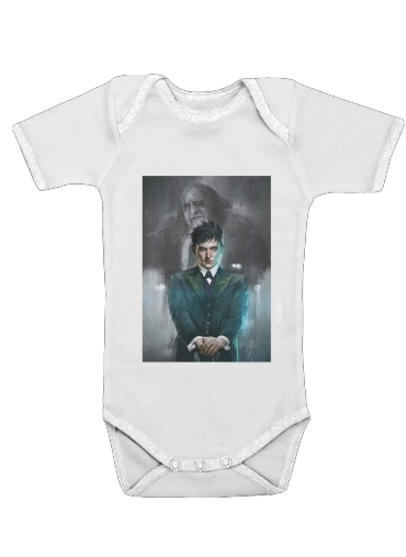  oswald cobblepot pingouin voor Baby short sleeve onesies