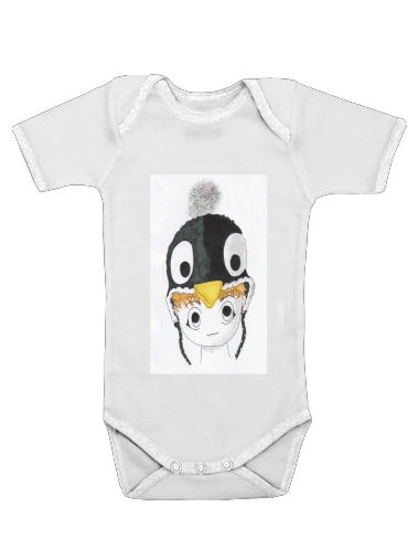  poingouin II voor Baby short sleeve onesies