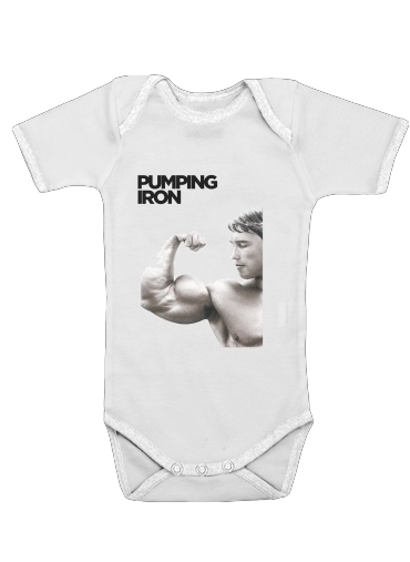  Pumping Iron voor Baby short sleeve onesies