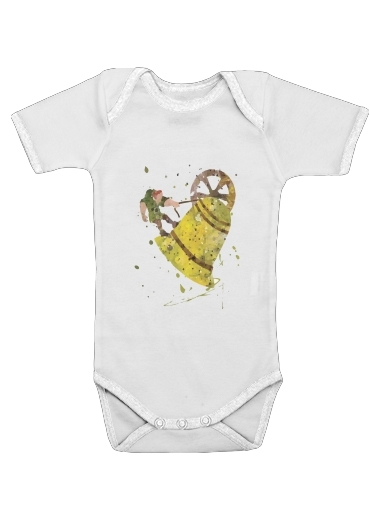  Quasimodo Bell tower Notre dame church voor Baby short sleeve onesies