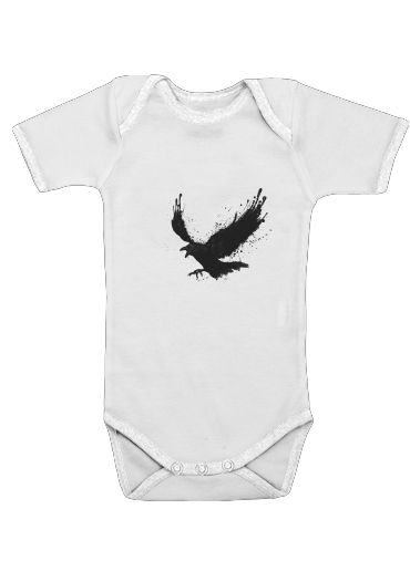  Raven voor Baby short sleeve onesies