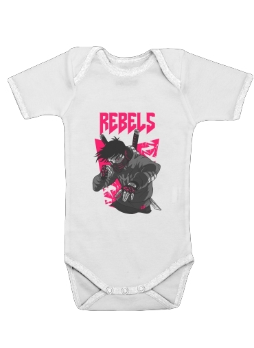  Rebels Ninja voor Baby short sleeve onesies