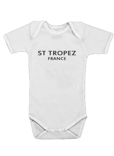  Saint Tropez France voor Baby short sleeve onesies