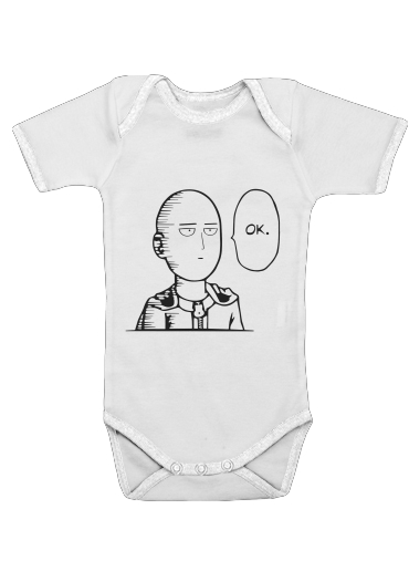  Saitama Ok voor Baby short sleeve onesies