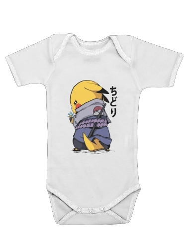  Sasuke x Pikachu voor Baby short sleeve onesies