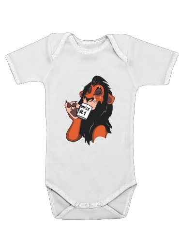  Scar Best uncle ever voor Baby short sleeve onesies