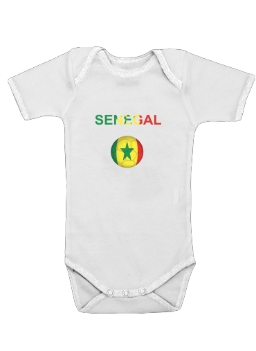  Senegal Football voor Baby short sleeve onesies