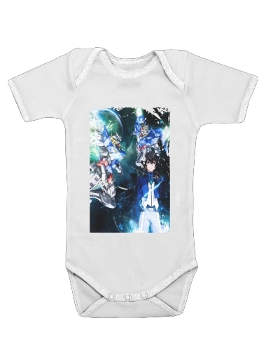  Setsuna Exia And Gundam voor Baby short sleeve onesies