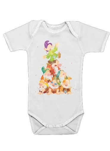  Seven Dwarfs voor Baby short sleeve onesies