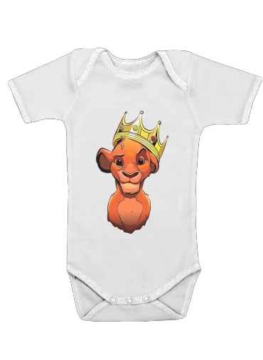  Simba Lion King Notorious BIG voor Baby short sleeve onesies