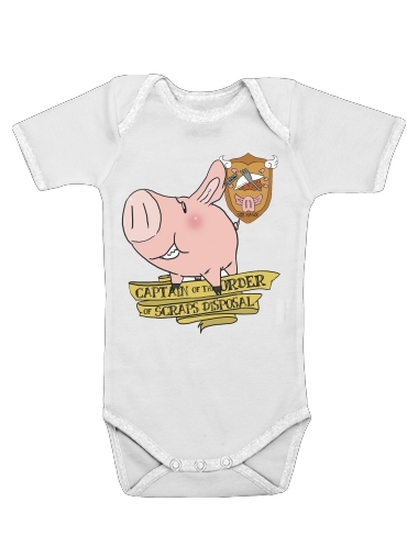  Sir Hawk The wild boar or Pig voor Baby short sleeve onesies