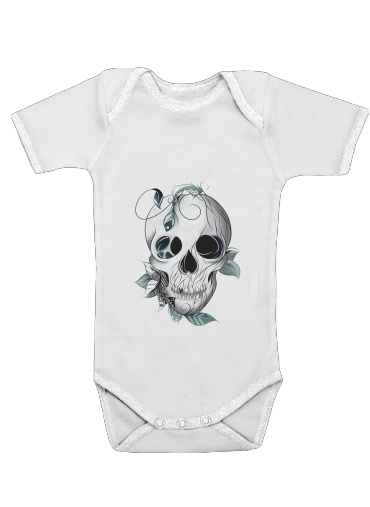  Skull Boho  voor Baby short sleeve onesies