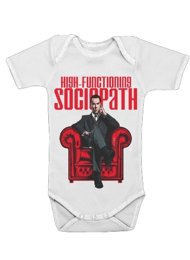  Sociopath voor Baby short sleeve onesies