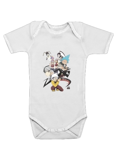  Soul Eater Manga voor Baby short sleeve onesies