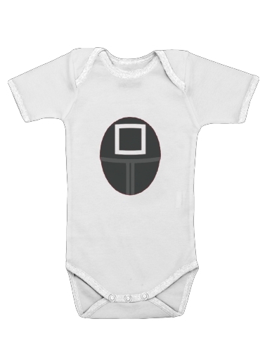  Squid Game Soldier voor Baby short sleeve onesies