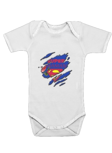  Super Maman voor Baby short sleeve onesies