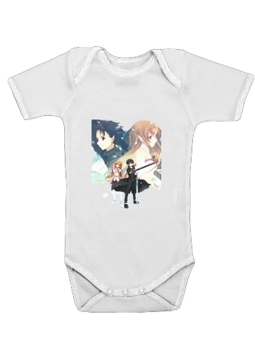  Sword Art Online voor Baby short sleeve onesies