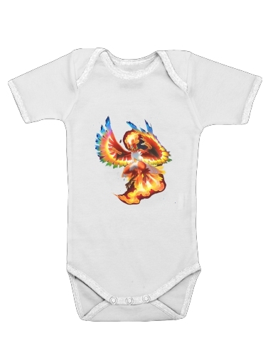  TalonFlame bird voor Baby short sleeve onesies