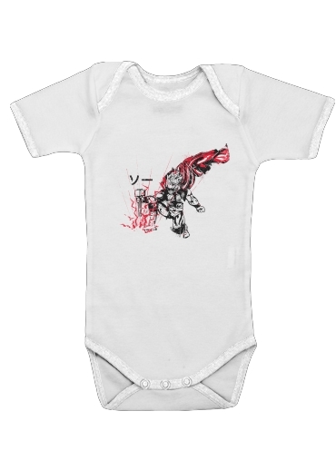  Traditional God voor Baby short sleeve onesies