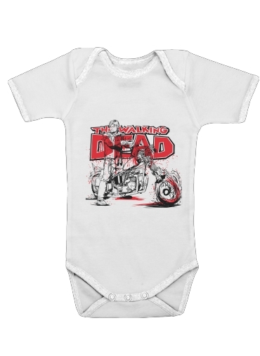  TWD Daryl Squirrel Dixon voor Baby short sleeve onesies