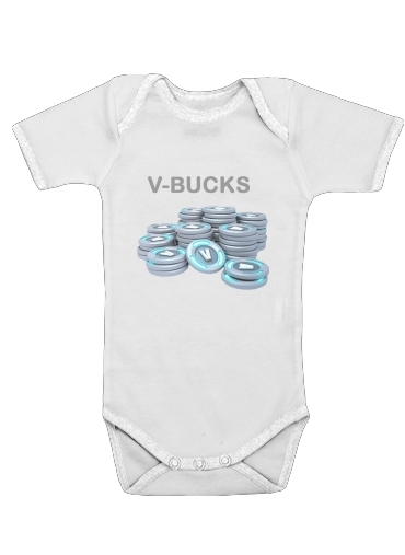  V Bucks Need Money voor Baby short sleeve onesies