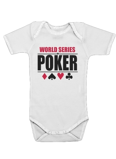  World Series Of Poker voor Baby short sleeve onesies