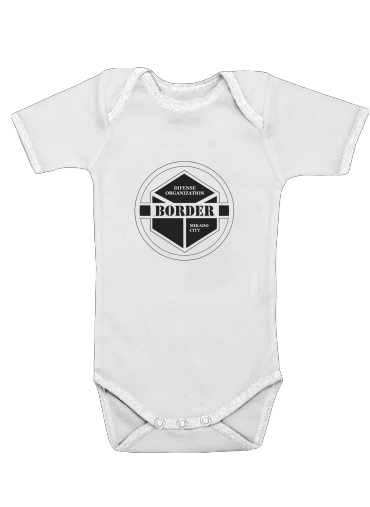  World trigger Border organization voor Baby short sleeve onesies