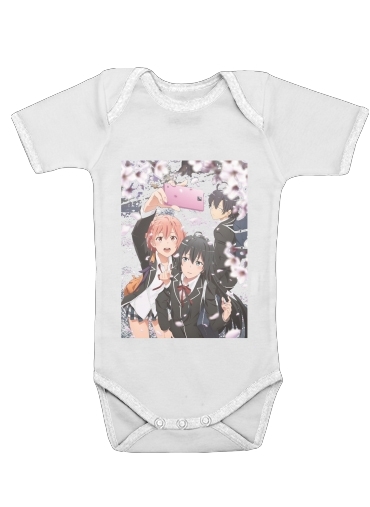  Yahari Ore no Seishun voor Baby short sleeve onesies