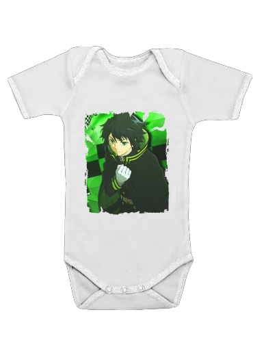  yuichiro green voor Baby short sleeve onesies