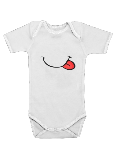  Yum mouth voor Baby short sleeve onesies