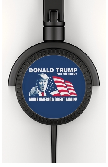  Donald Trump Make America Great Again voor hoofdtelefoon