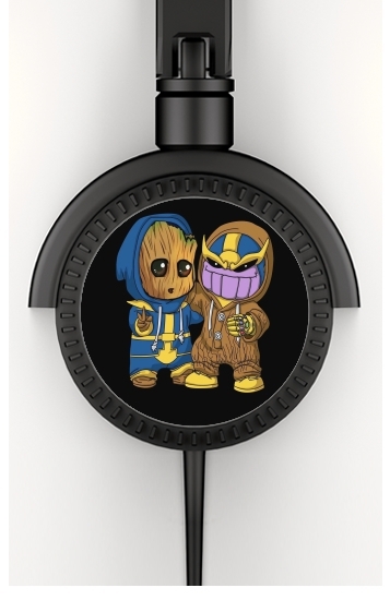  Groot x Thanos voor hoofdtelefoon